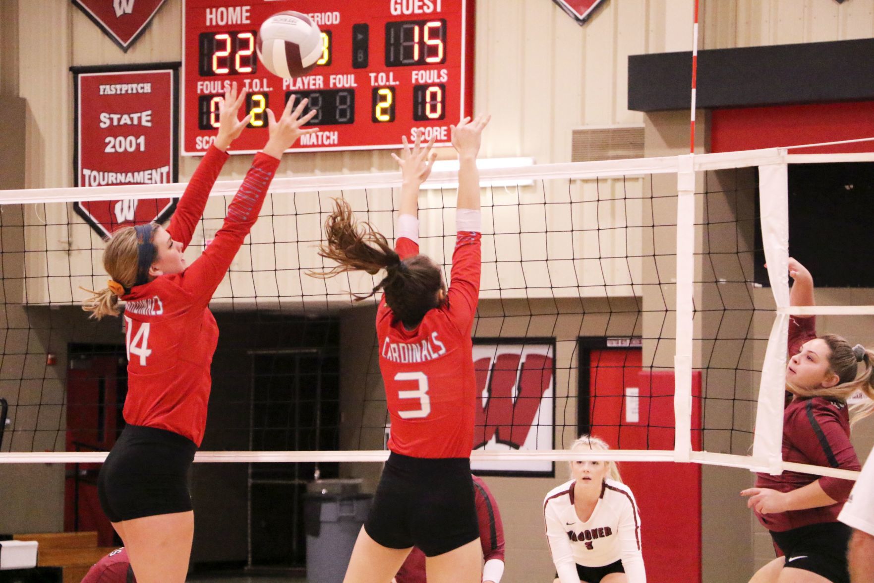 Wagoner Volleyball with Collinsville